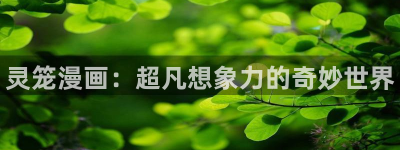 妖精动漫汗汗漫画：灵笼漫画：超凡想象力的奇妙世界